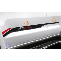 สติ๊กเกอร์ sticker ลาย Trd Sportivo แปะข้างรถ v.3